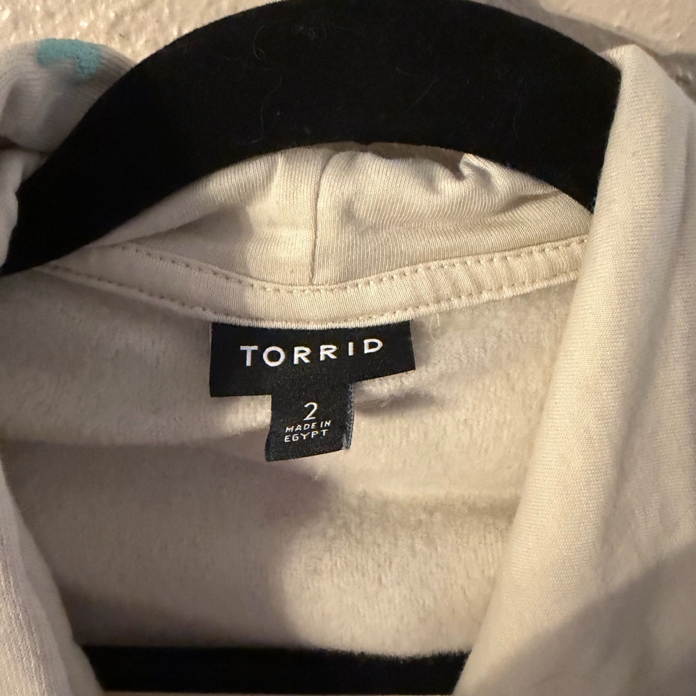 Torrid | Cozy Fleece Relaxed Hoodie | Size: 2 - Picture 3 of 6